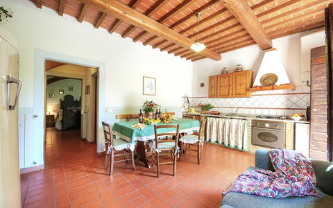 Feriebolig Montelopio 3: Kjøkken, Lunsjrom, Stue