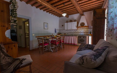 Feriebolig Montelopio 3: Kjøkken, Lunsjrom, Stue