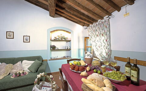 Feriebolig Montelopio 8: Kjøkken, Lunsjrom, Stue