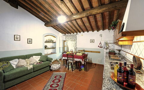 Feriebolig Montelopio 8: Kjøkken, Lunsjrom, Stue