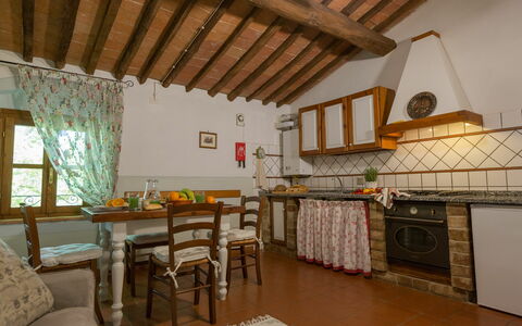 Feriebolig Montelopio 8: Kjøkken, Lunsjrom, Stue