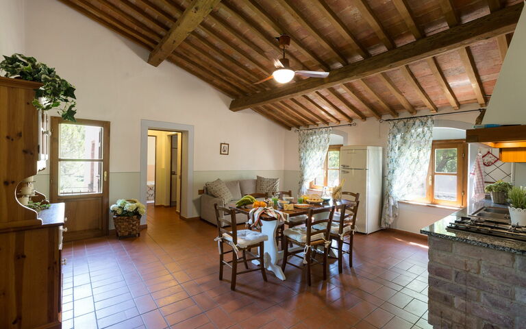 Feriebolig Montelopio 4: Kjøkken, Lunsjrom, Stue