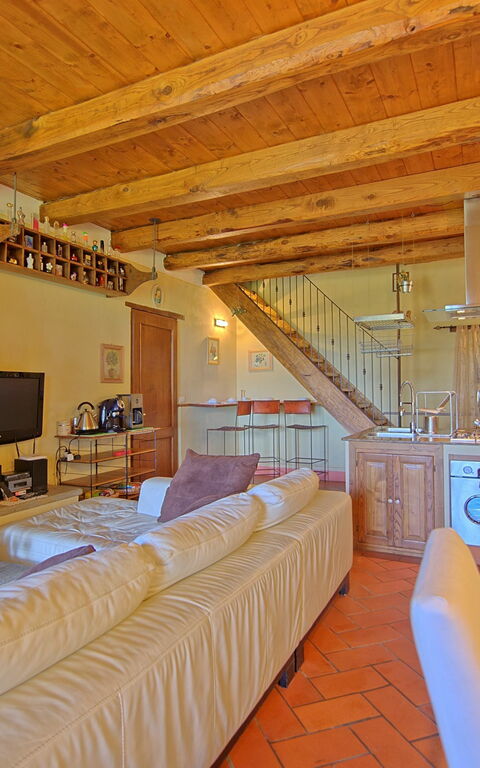 Villa Margherita: Kjøkken, Lunsjrom, Stue