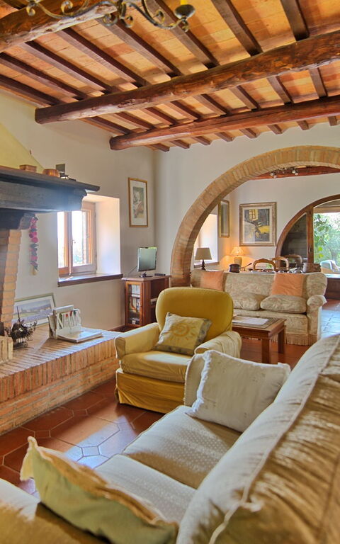 Casale Giulio: Lunsjrom, Stue