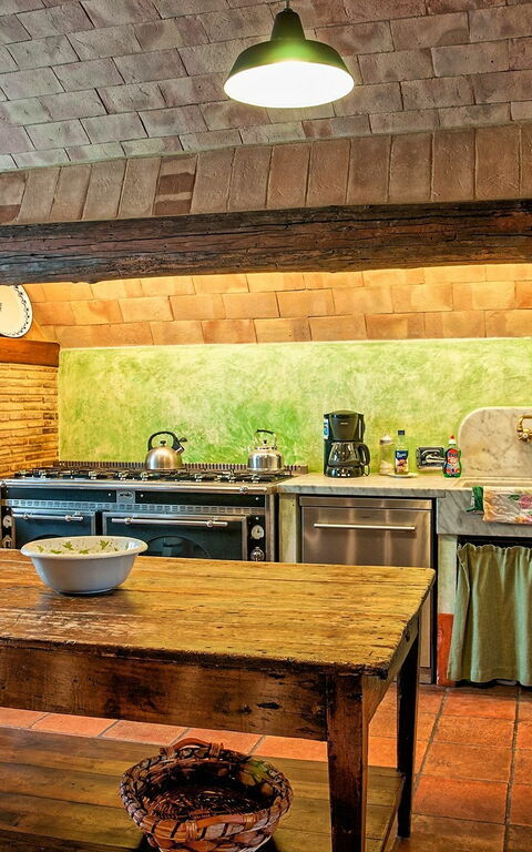 Villa Petrognano: Kjøkken