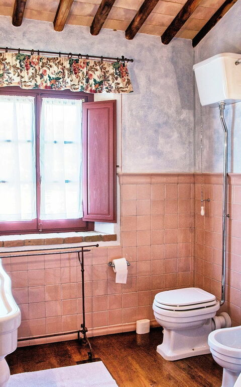 Villa Petrognano: Baderom