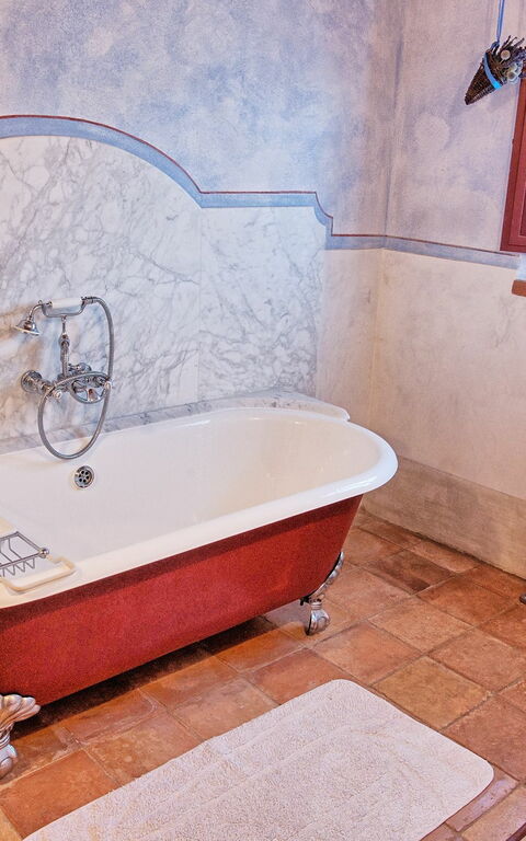 Villa Petrognano: Baderom