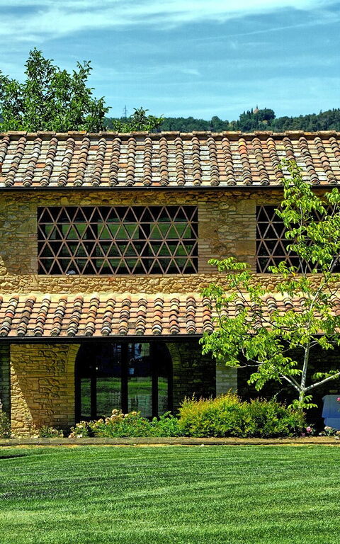 Villa Petrognano: basseng, Hage, Utendørs, Visningar