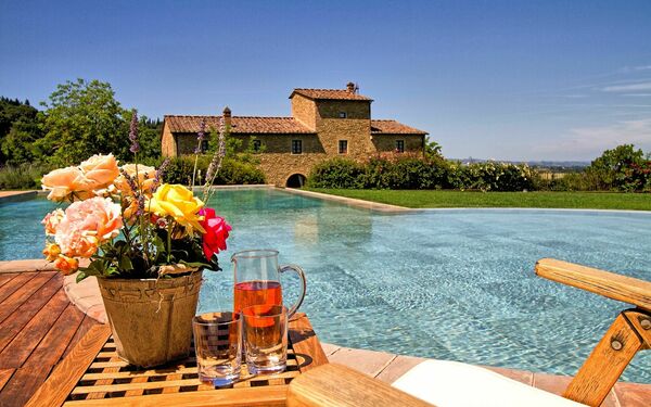 Villa Petrognano: basseng