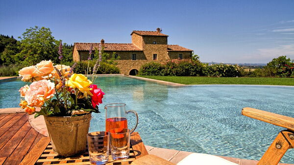 Villa Petrognano: basseng