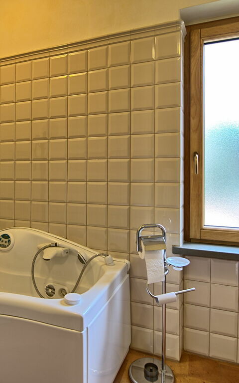 Villa Contessa: Baderom, boblebad