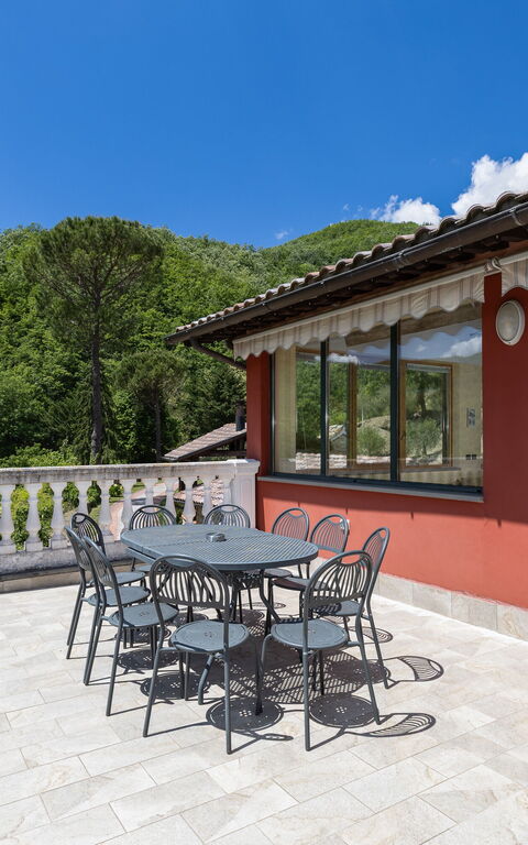 Villa Contessa: Balkong / terrasse / uteplass, Utendørs