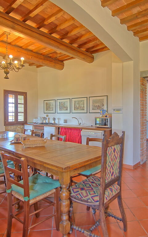 Il Frantoio: Kjøkken, Lunsjrom