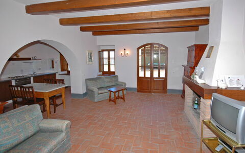 Feriebolig Fornacino 5: Kjøkken, Lunsjrom, Stue