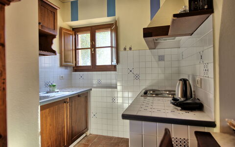 Feriebolig Fornacino 4: Kjøkken, Lunsjrom, Stue