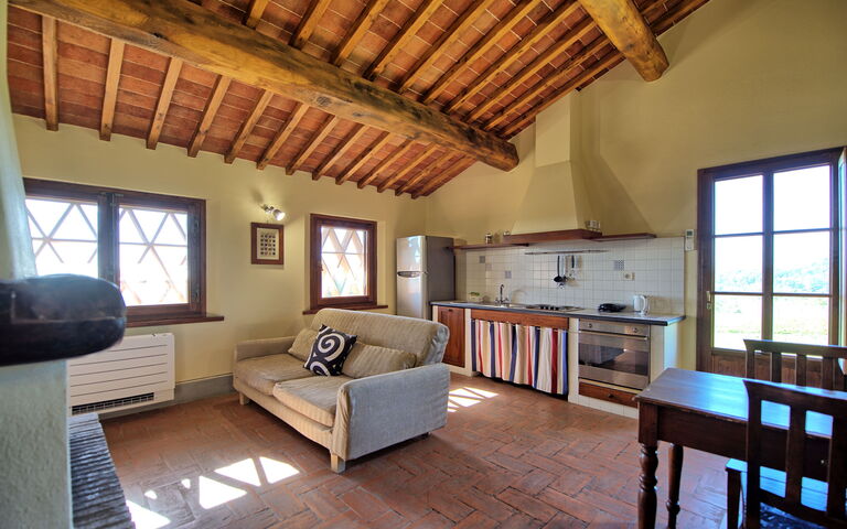 Feriebolig Fornacino 6: Kjøkken, Stue