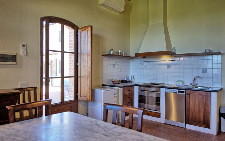 Feriebolig Fornacino 1: Kjøkken, Lunsjrom