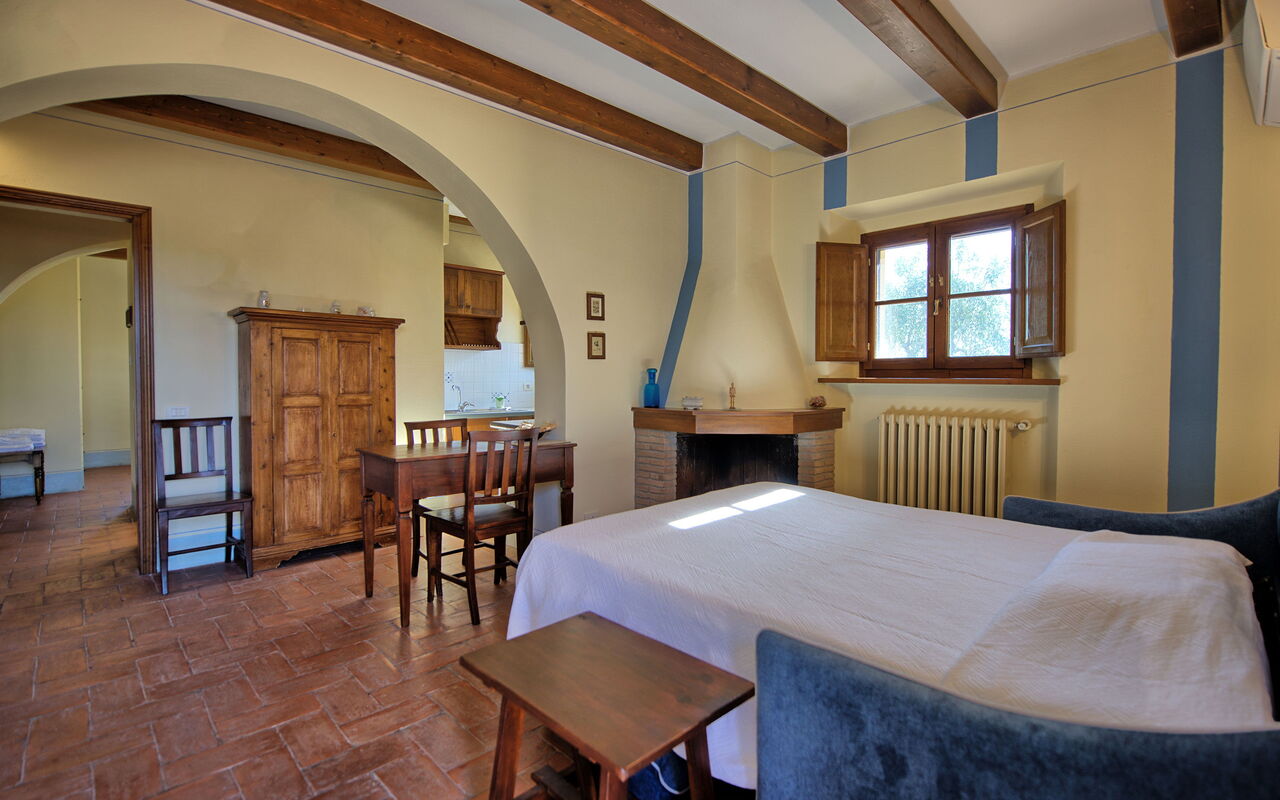 Feriebolig Fornacino 4: Kjøkken, Lunsjrom, Stue