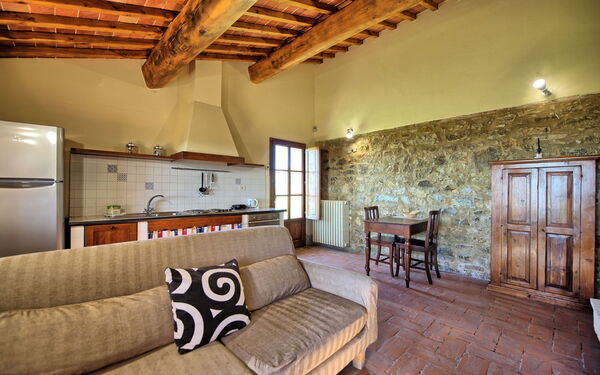 Feriebolig Fornacino 6: Kjøkken, Stue