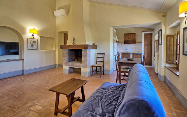 Feriebolig Fornacino 3: Kjøkken, Stue