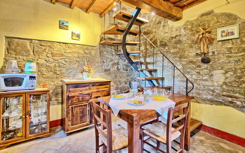 Feriebolig Orietta 3: Kjøkken, Stue