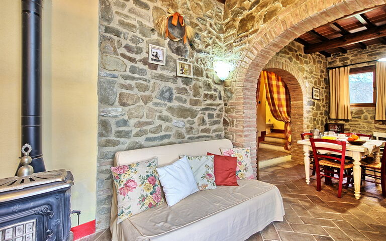 Feriebolig Orietta 1: Kjøkken, Lunsjrom, Stue