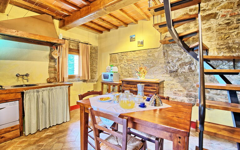 Feriebolig Orietta 3: Kjøkken, Stue