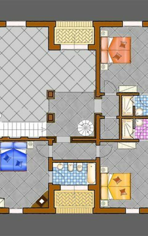 Villa Insoglio: Planimetría