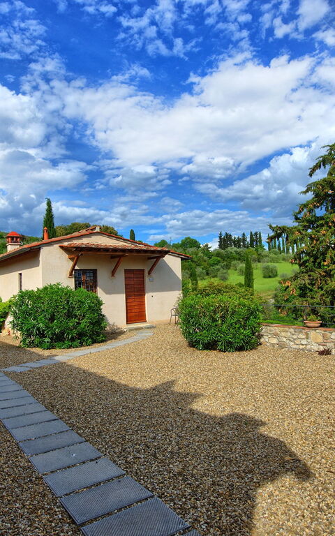 Le Fonti: Hage, Utendørs