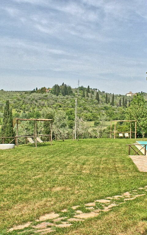 Le Fonti: basseng, Eksteriør