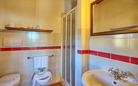 Feriebolig Le Fonti 7: Baderom