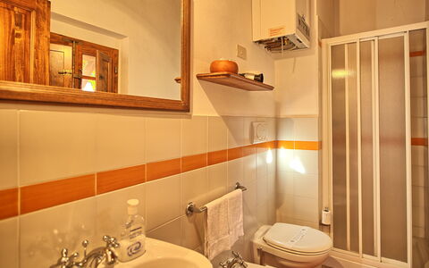 Feriebolig Le Fonti 9: Baderom