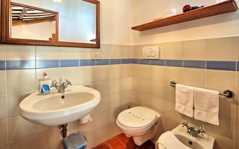 Feriebolig Le Fonti 10: Baderom