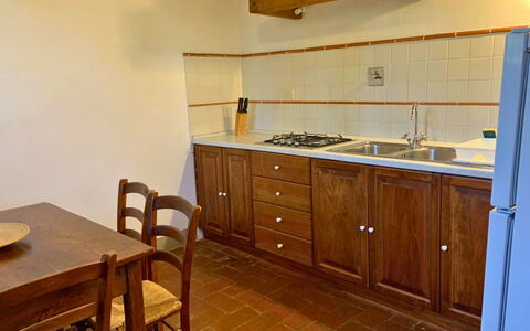 Feriebolig Le Fonti 15: Kjøkken, Lunsjrom