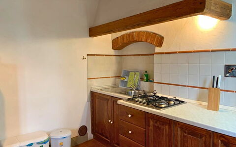 Feriebolig Le Fonti 3: Kjøkken