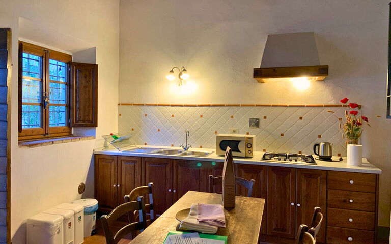 Feriebolig Le Fonti 14: Kjøkken, Lunsjrom