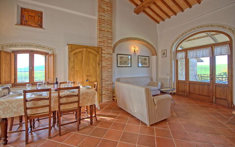 Feriebolig San Donnino 6: Lunsjrom, Stue