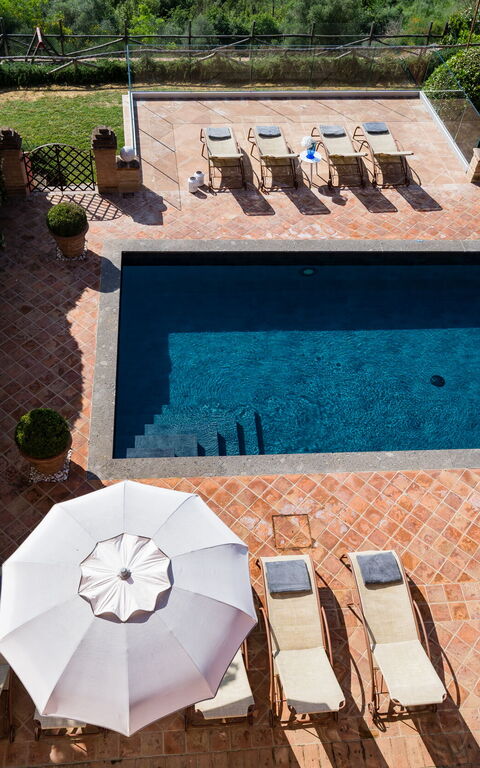 Villa Angelica: basseng, Eksteriør, Utendørs