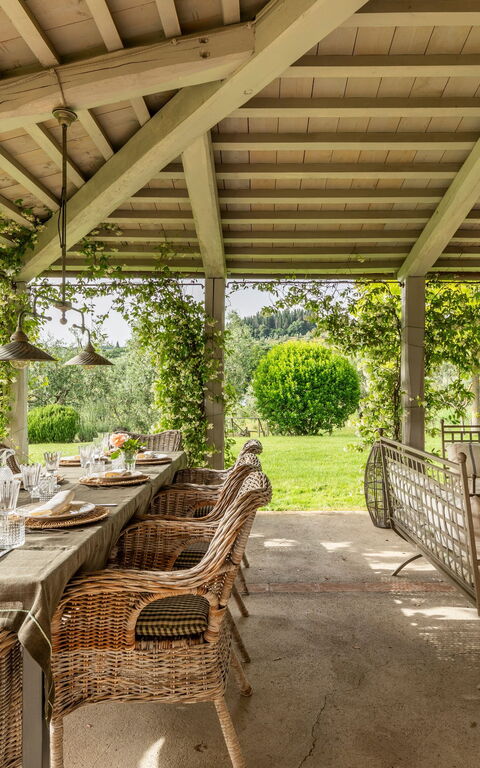 Villa Danilo: Balkong / terrasse / uteplass, Eksteriør, Hage, Utendørs