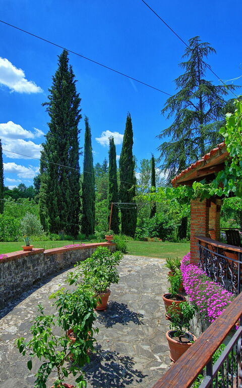 Villa Lo Scoiattolo: Balkong / terrasse / uteplass