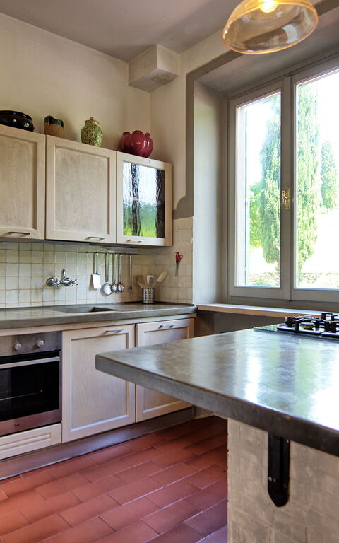 Villa Lo Scoiattolo: Kjøkken