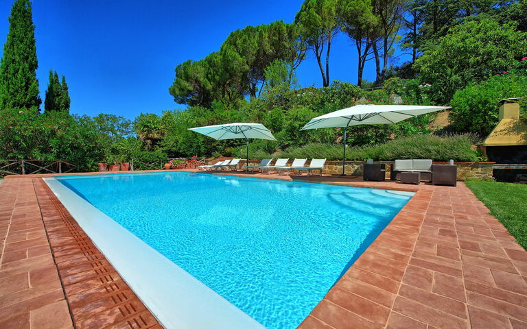 Casa Lucia: basseng, Hage, Sommer, Utendørs