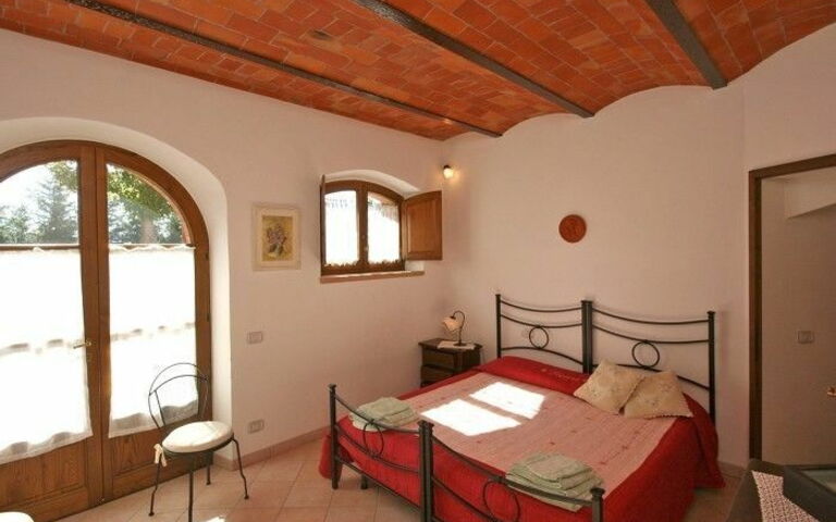 Feriebolig Pienza a: soverom