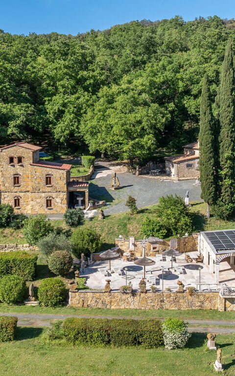 Le Querciolaie with Geothermal Pool: Visningar