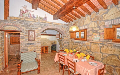 Feriebolig Adamo Ed Eva: Kjøkken, Lunsjrom, Stue