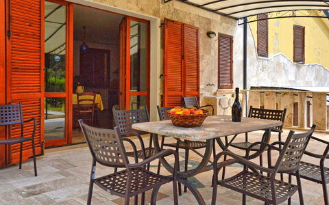 Feriebolig Dependance 1: Eksteriør, Hage, Utendørs