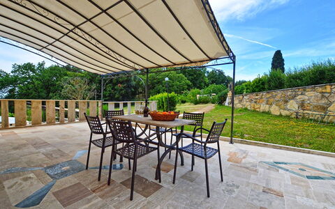 Feriebolig Dependance 1: Eksteriør, Hage, Utendørs