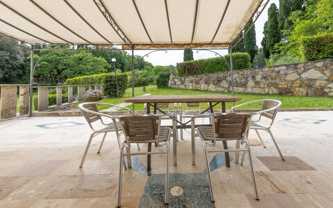 Feriebolig Dependance 1: Balkong / terrasse / uteplass