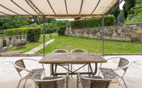 Feriebolig Dependance 1: Balkong / terrasse / uteplass