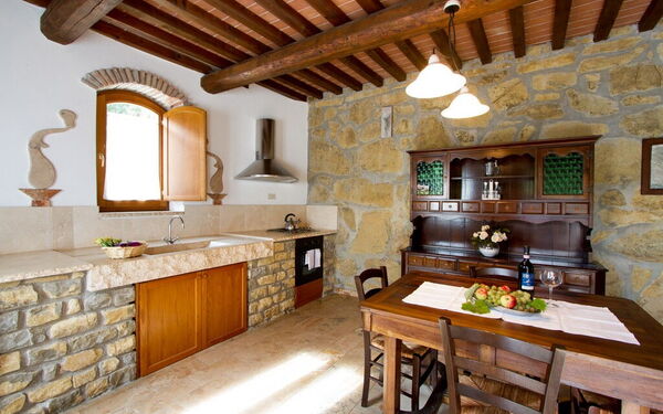 Feriebolig Fontana 2: Kjøkken, Lunsjrom